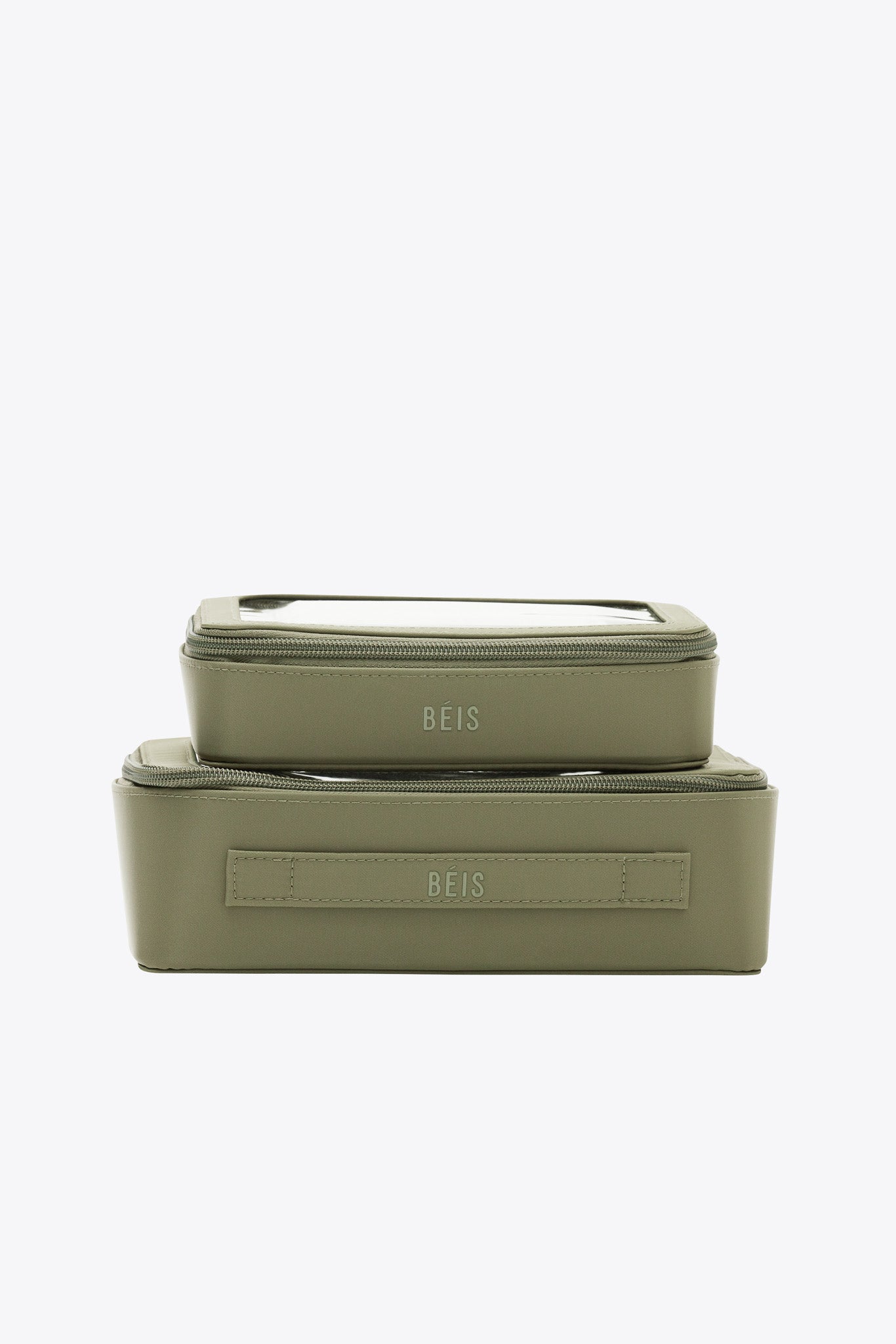 The In Flight Cosmetic Set in Olive - Image 3