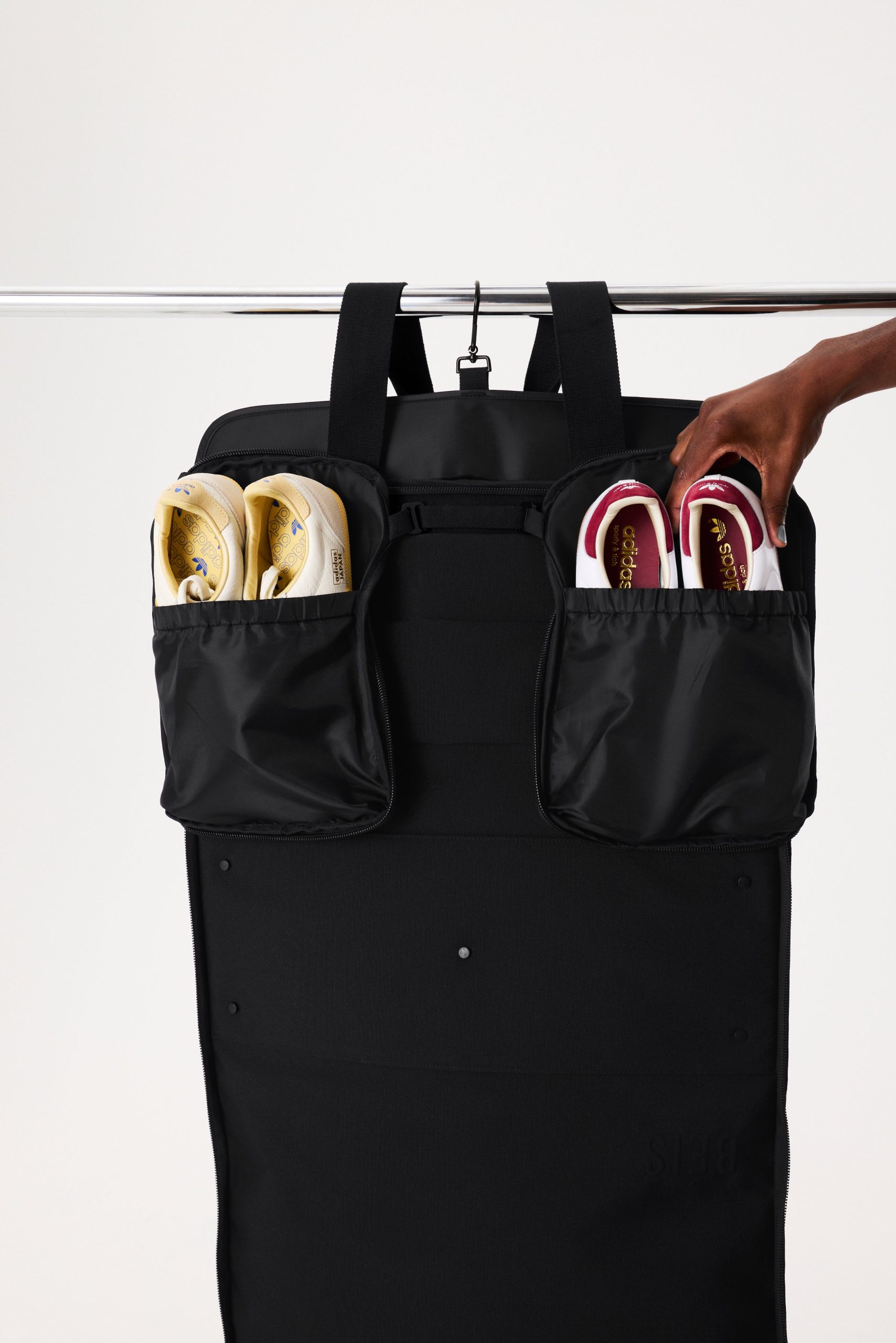 The Garment Duffle Bag in Black - Image 3